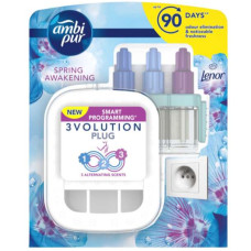 Електричний дифузор освіжувач повітря Ambi Pur 3Volution + аромат Lenor весняне пробудження